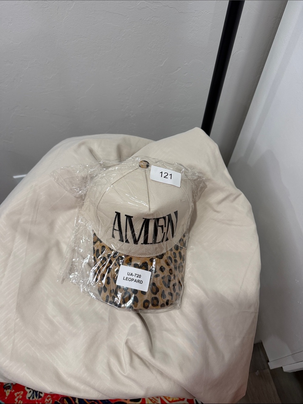 Leopard hat